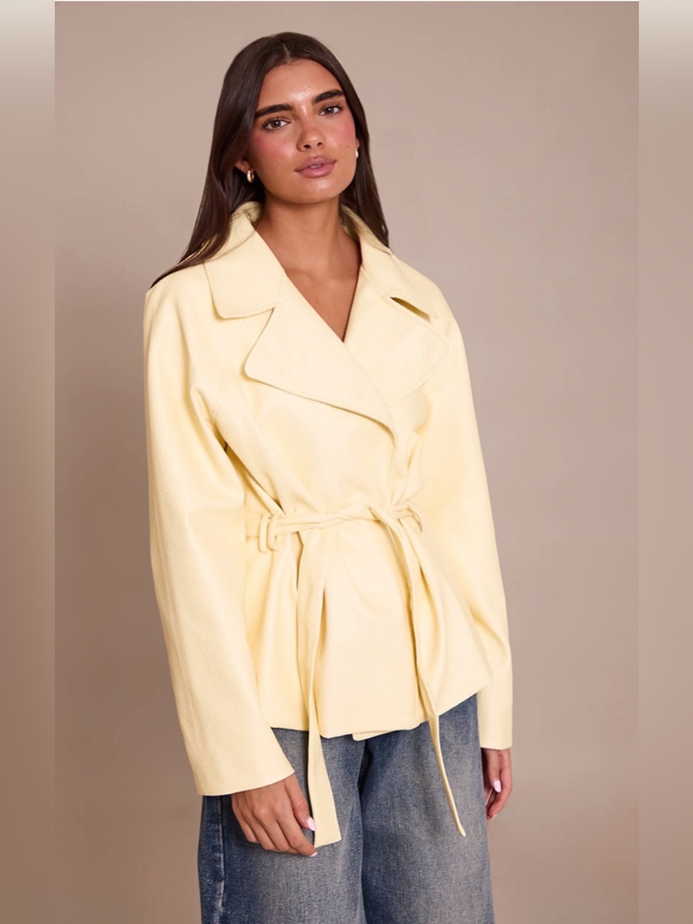 PLT BELTED JACKET